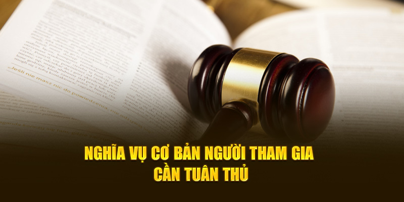 Nghĩa vụ cơ bản người tham gia cần tuân thủ